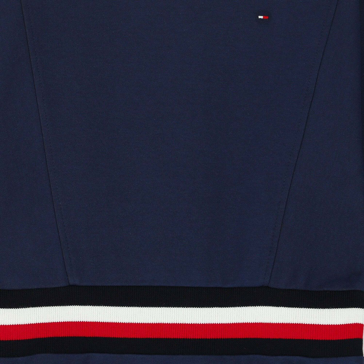 فستان بالشعار باللون الكحلى, 1, hi-res