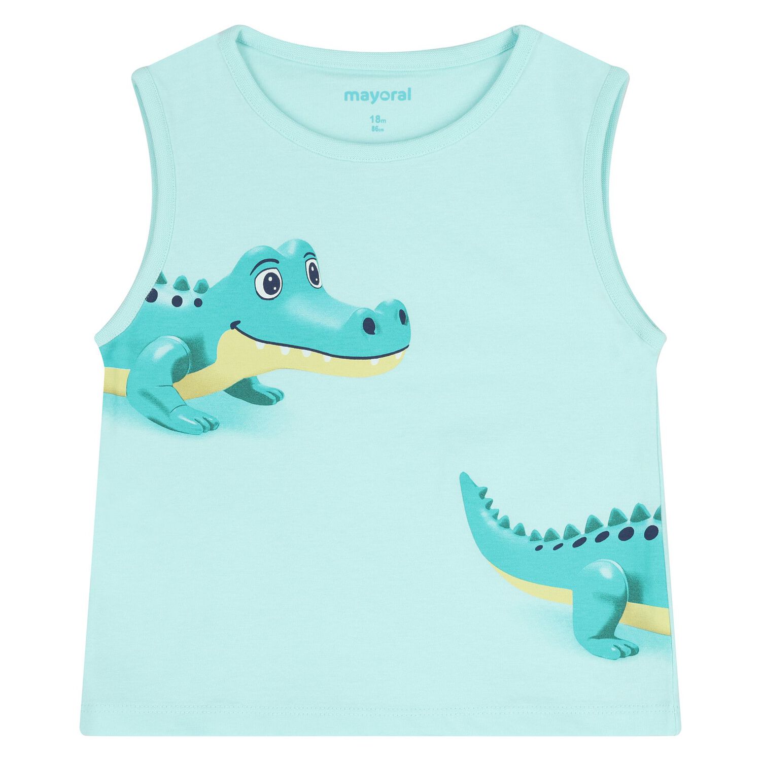 طقم شورت باللون الأخضر والأبيض للأولاد الصغار, 1, hi-res