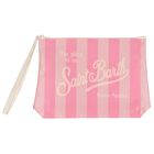 Girls Blue & White Palm Tree Bikini, 1, hi-res