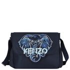 Navy Elephant Logo Baby Changing Bag, 2, hi-res