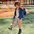 بنطلون رياضي للاولاد باللون البيج, 2, hi-res