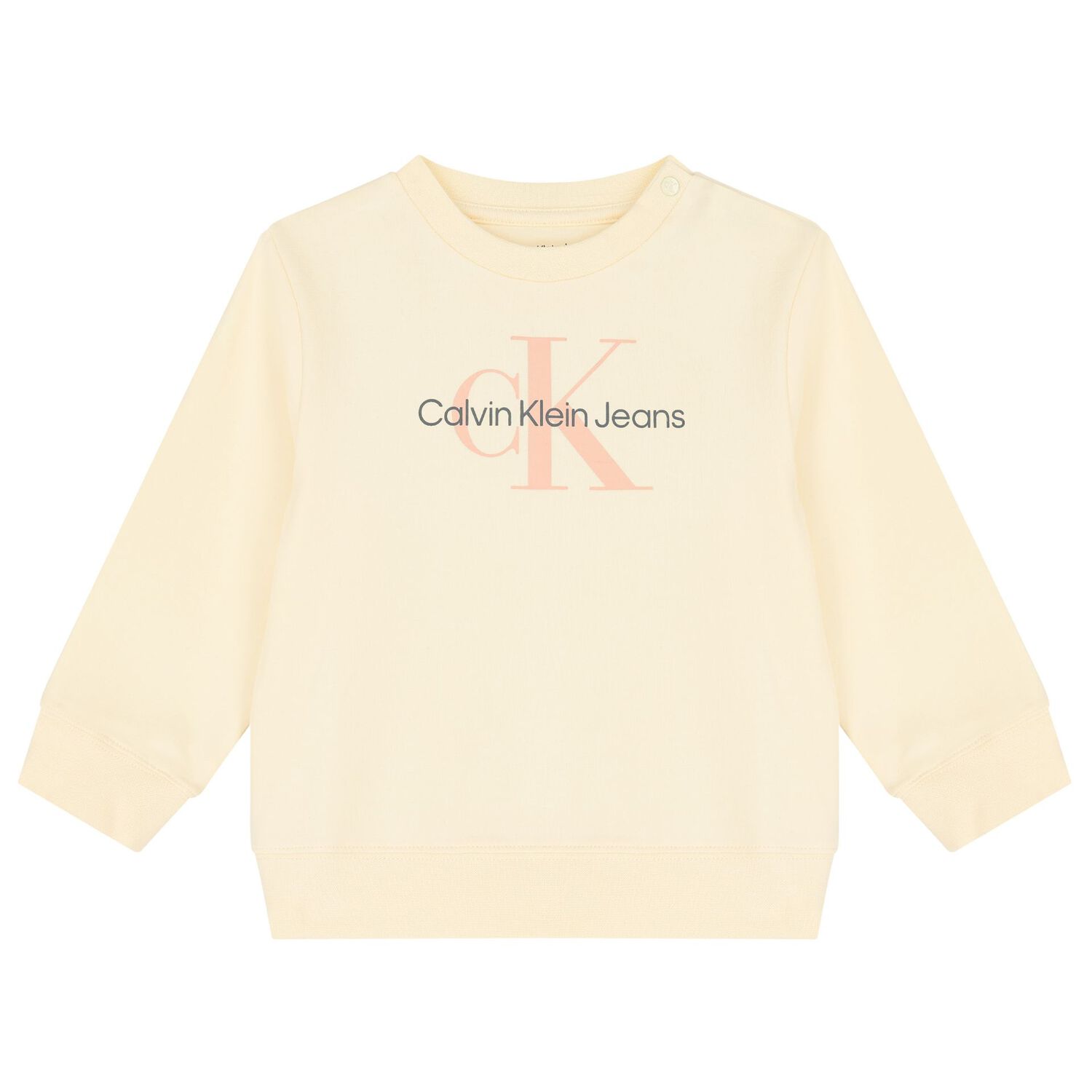 Beige Logo Younger Tracksuit, 3, hi-res