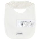 White & Beige Logo Babygrow Set, 5, hi-res
