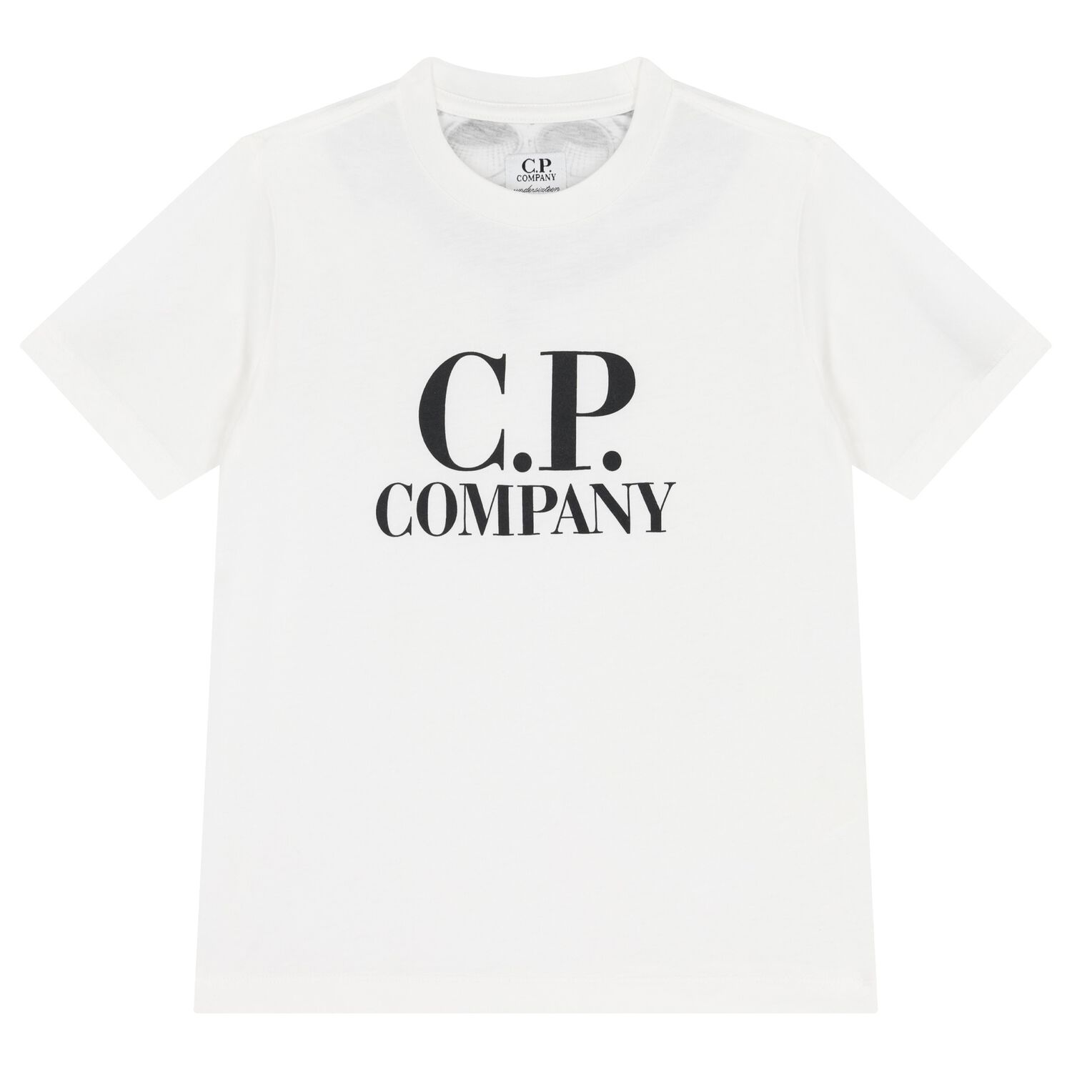 Boys White Logo T-Shirt , 1, hi-res