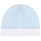 Baby Boys Blue & White Geo Map Babygrow Gift Set, 2, hi-res