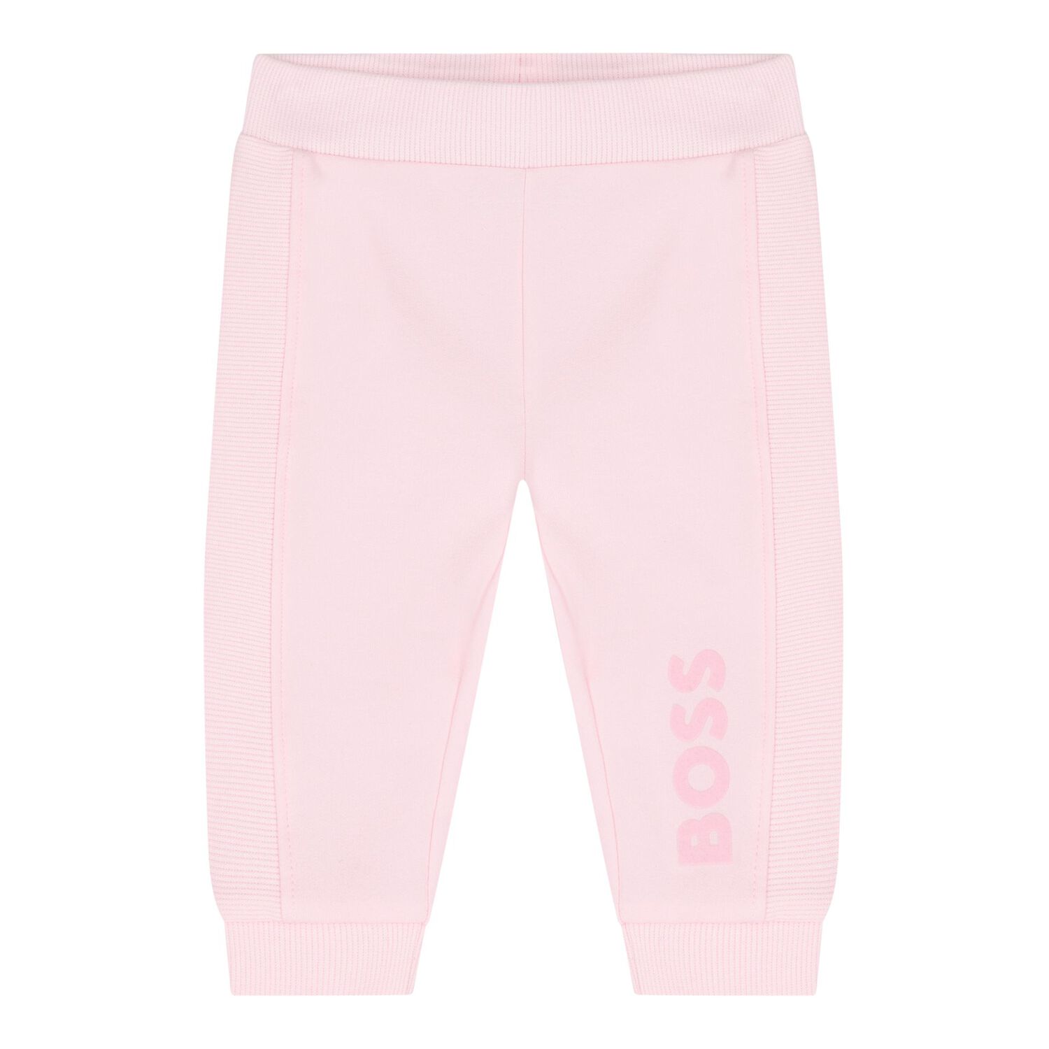Baby Girls Pink & White Tracksuit Gift Set, 1, hi-res