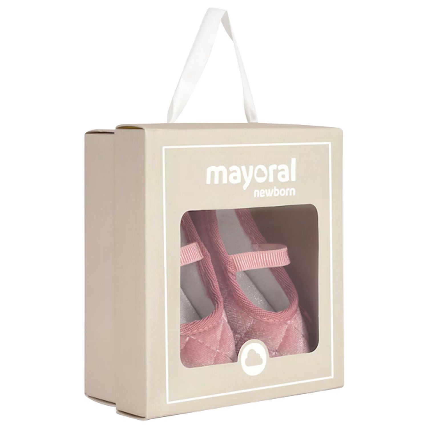 Baby Girls Pink Velvet Pre Walker Shoes, 3, hi-res image number null