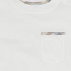 White Check Baby Romper, 1, hi-res