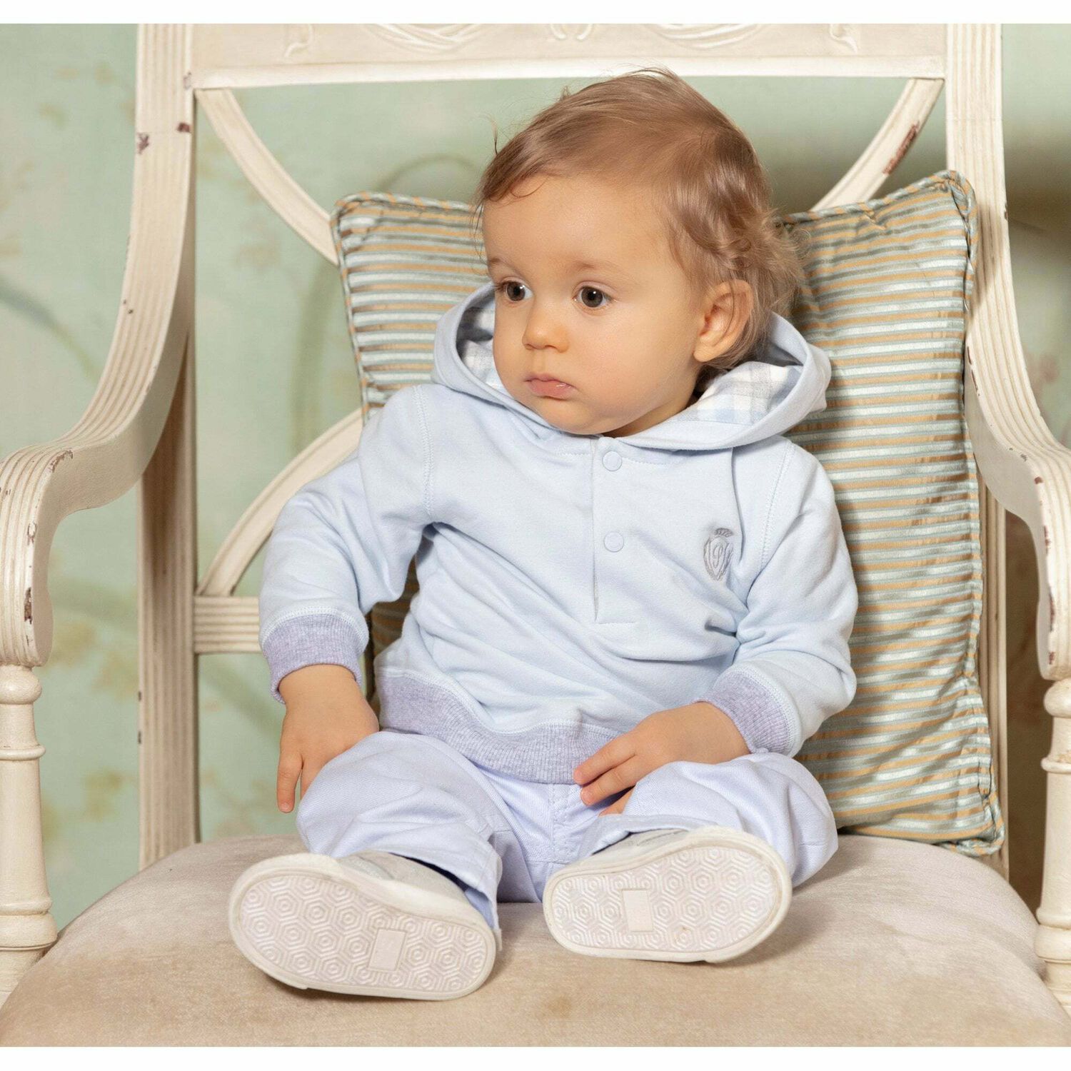 Boys Blue Trousers, 1, hi-res image number null