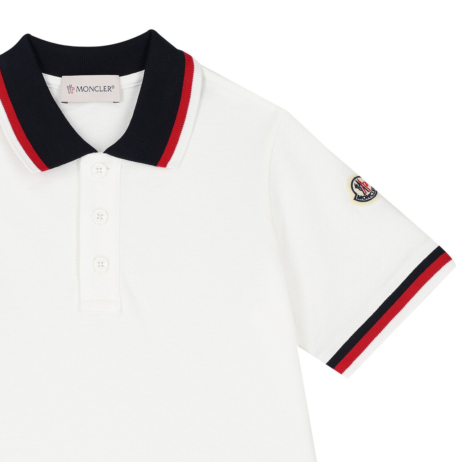 Boys Ivory Logo Polo Shirt, 1, hi-res image number null