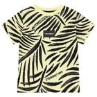 Boys Mini Me Yellow & Black Logo T-Shirt, 1, hi-res