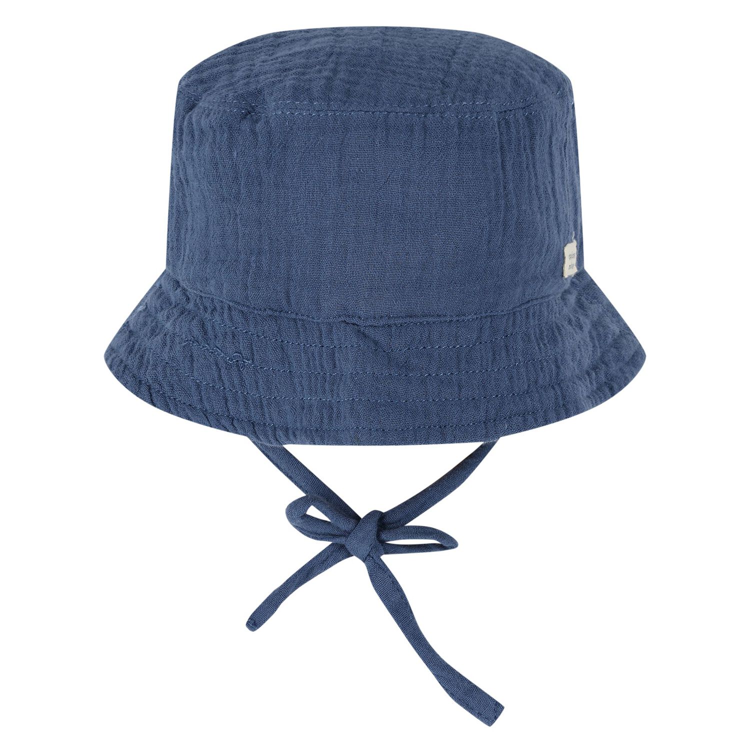Younger Boys Navy Blue Dungaree & Hat Set (3 Piece) , 2, hi-res
