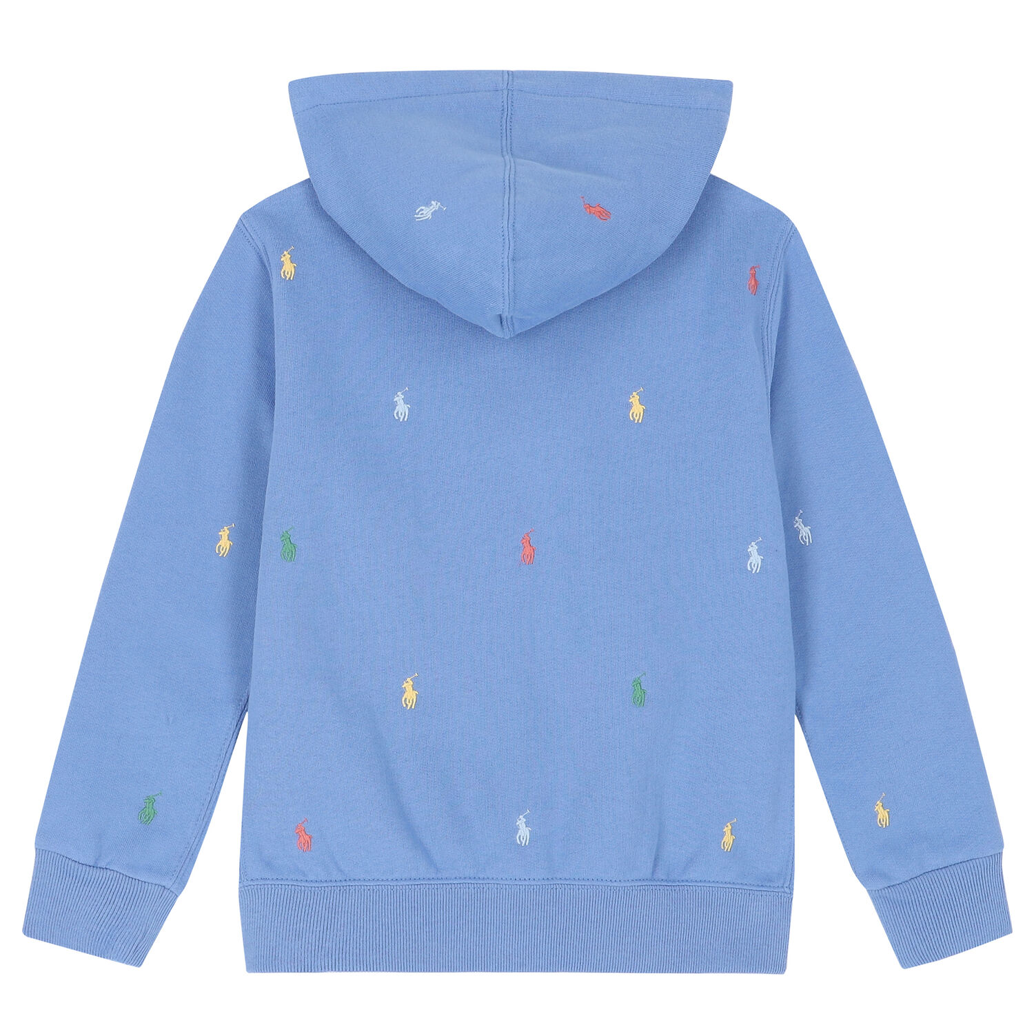 Boys Blue Logo Zip-Up Top, 1, hi-res image number null