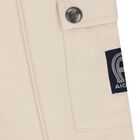 شورت اولاد بالشعار باللون البيج , 1, hi-res