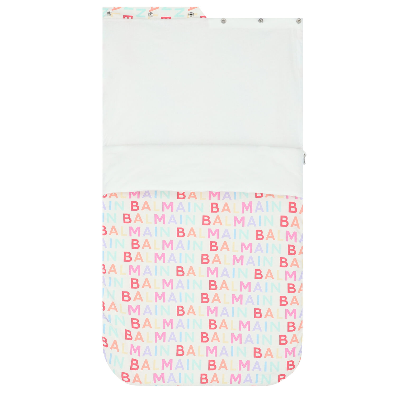 White Logo Baby Nest, 1, hi-res