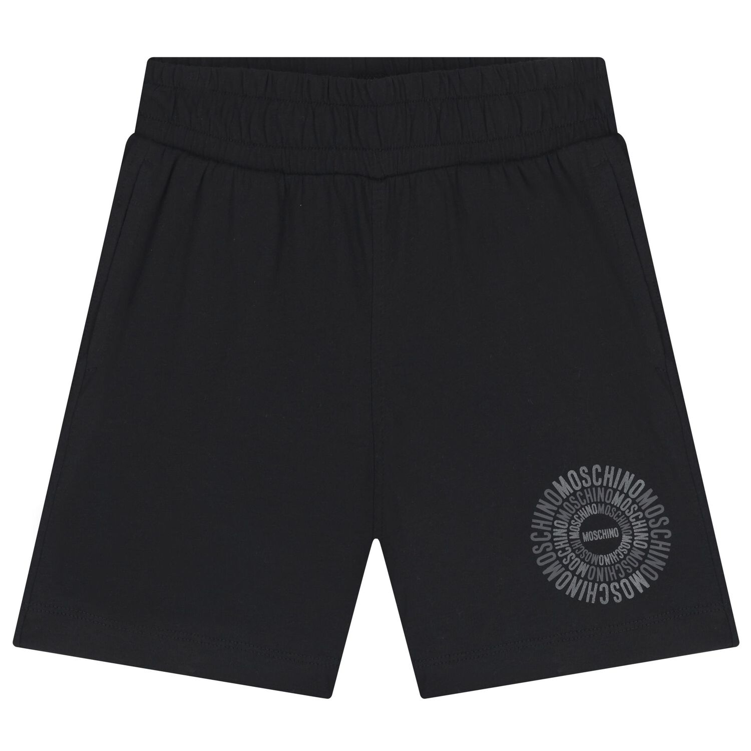 Boys Black Logo Shorts Set, 3, hi-res