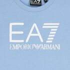 طقم شورتات للأولاد باللونين الأزرق والرمادي مع شعار, 2, hi-res