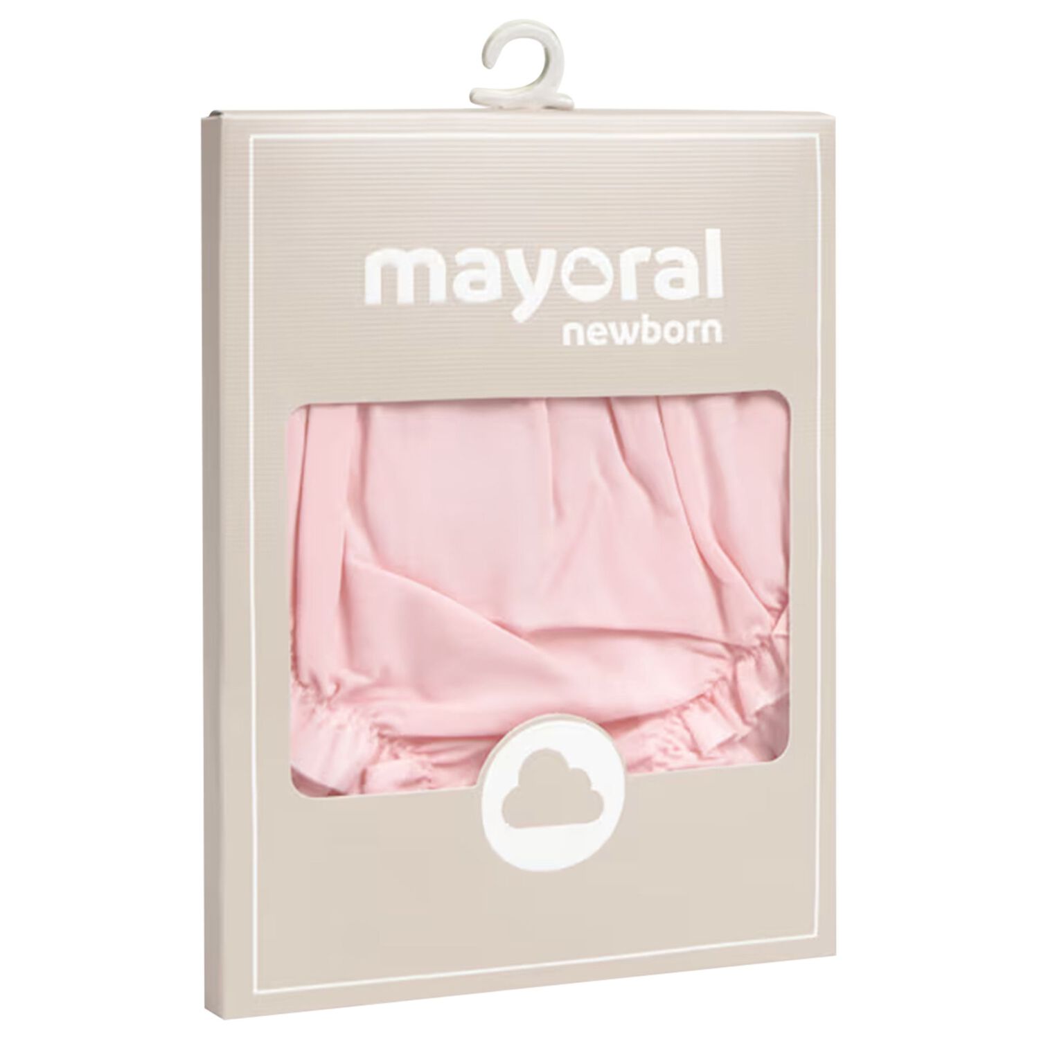 Baby Girls Pink Ruffled Knickers, 1, hi-res