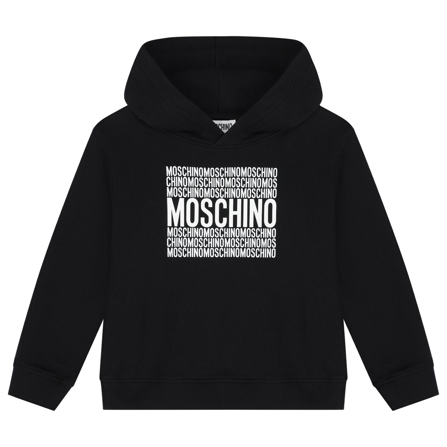 Black Logo Hooded Top, 1, hi-res image number null