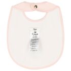 طقم هدايا أفرول بنات بالشعار باللون الوردي , 1, hi-res