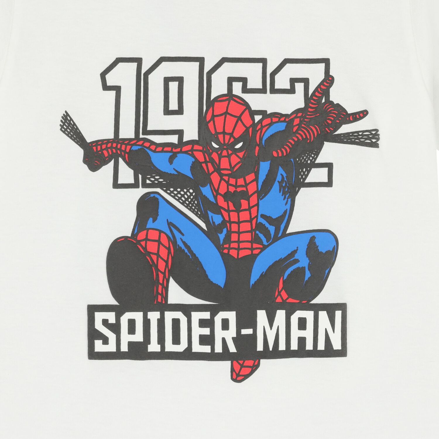 طقم شورت للأولاد بتصميم سبايدرمان باللونين  الأبيض والأزرق, 1, hi-res