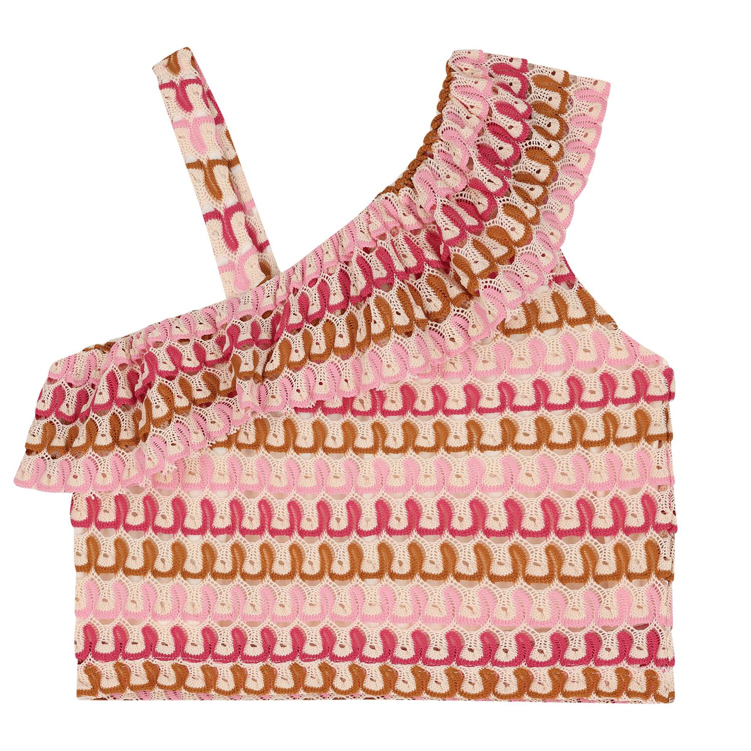 Girls Multi-Coloured Knitted Shorts Set, 2, hi-res
