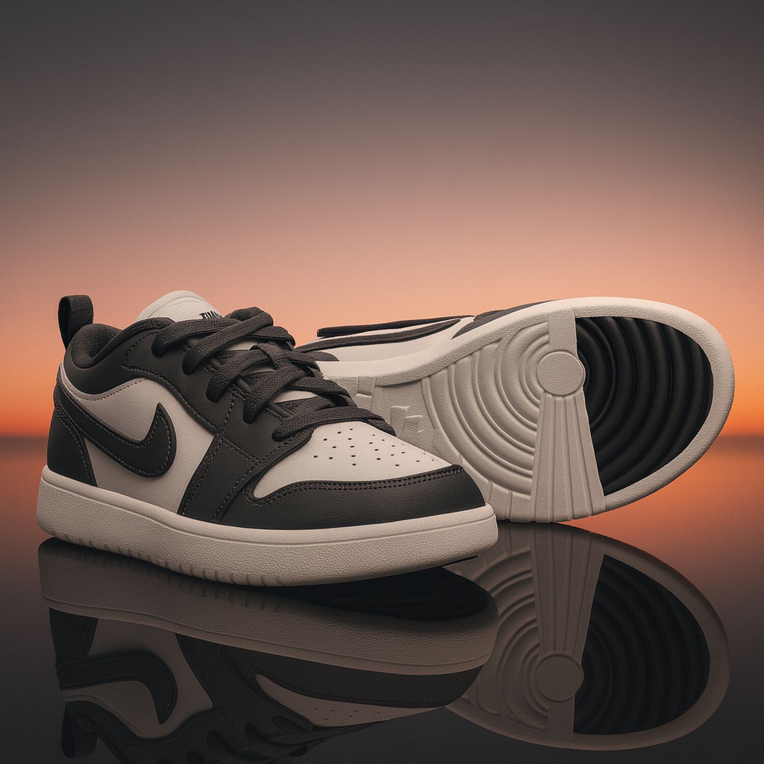 حذاء رياضي Air Jordan 1 Low Alt باللونين الرمادي والأبيض, 2, hi-res