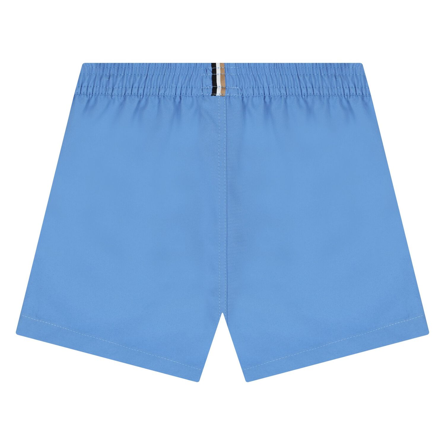 Younger Boys Blue Logo Swim Shorts, 1, hi-res image number null