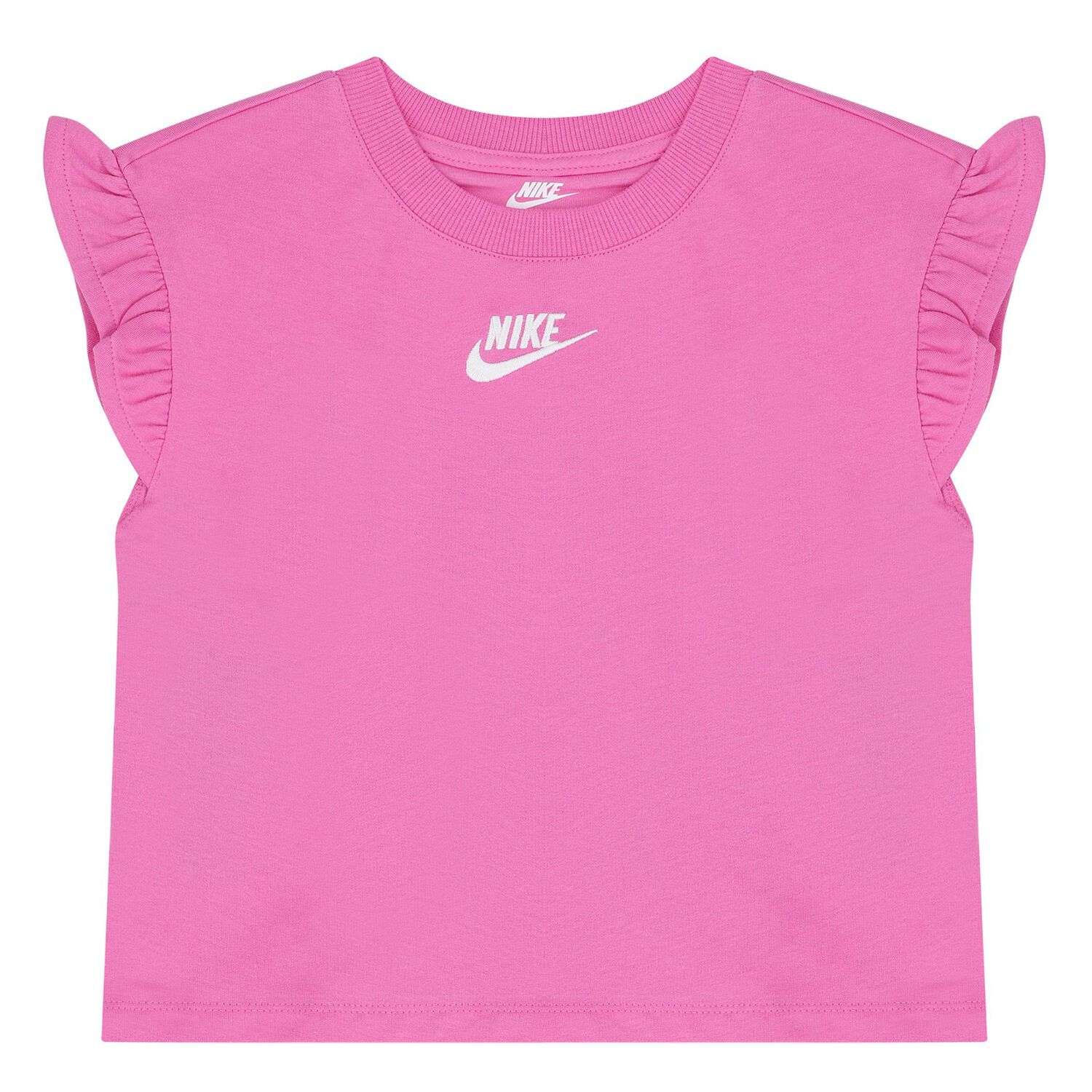 Girls Pink Logo Shorts Set, 1, hi-res