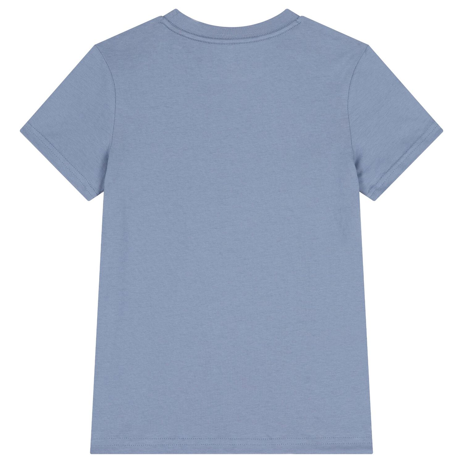 تيشيرت اولاد بالشعار من القطن باللون الكحلى والازرق ( 2 قطعه ) , 4, hi-res