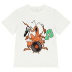  Boys White Bug T-Shirt, 1, hi-res