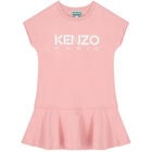 فستان بالشعار باللون الوردى, 1, hi-res