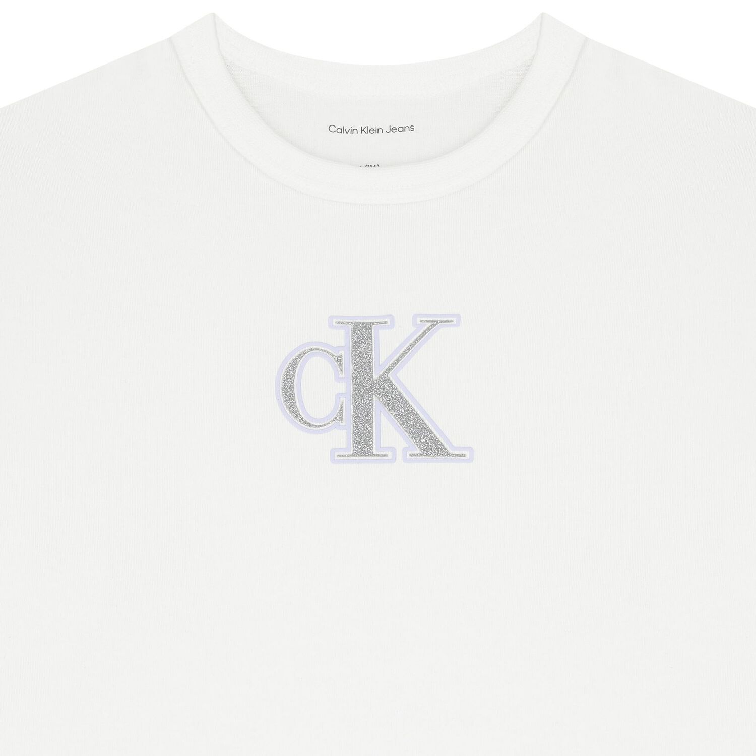 Girls White Logo T-Shirt, 2, hi-res image number null