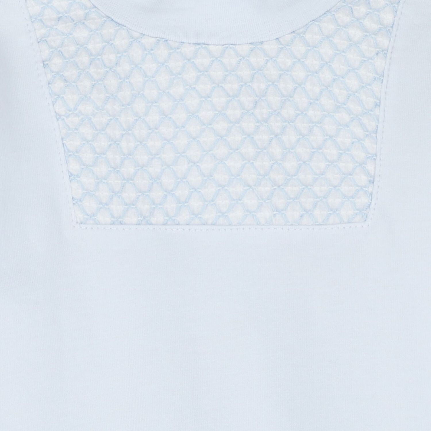 Baby Boys Blue Smocked Babygrow Gift Set, 2, hi-res