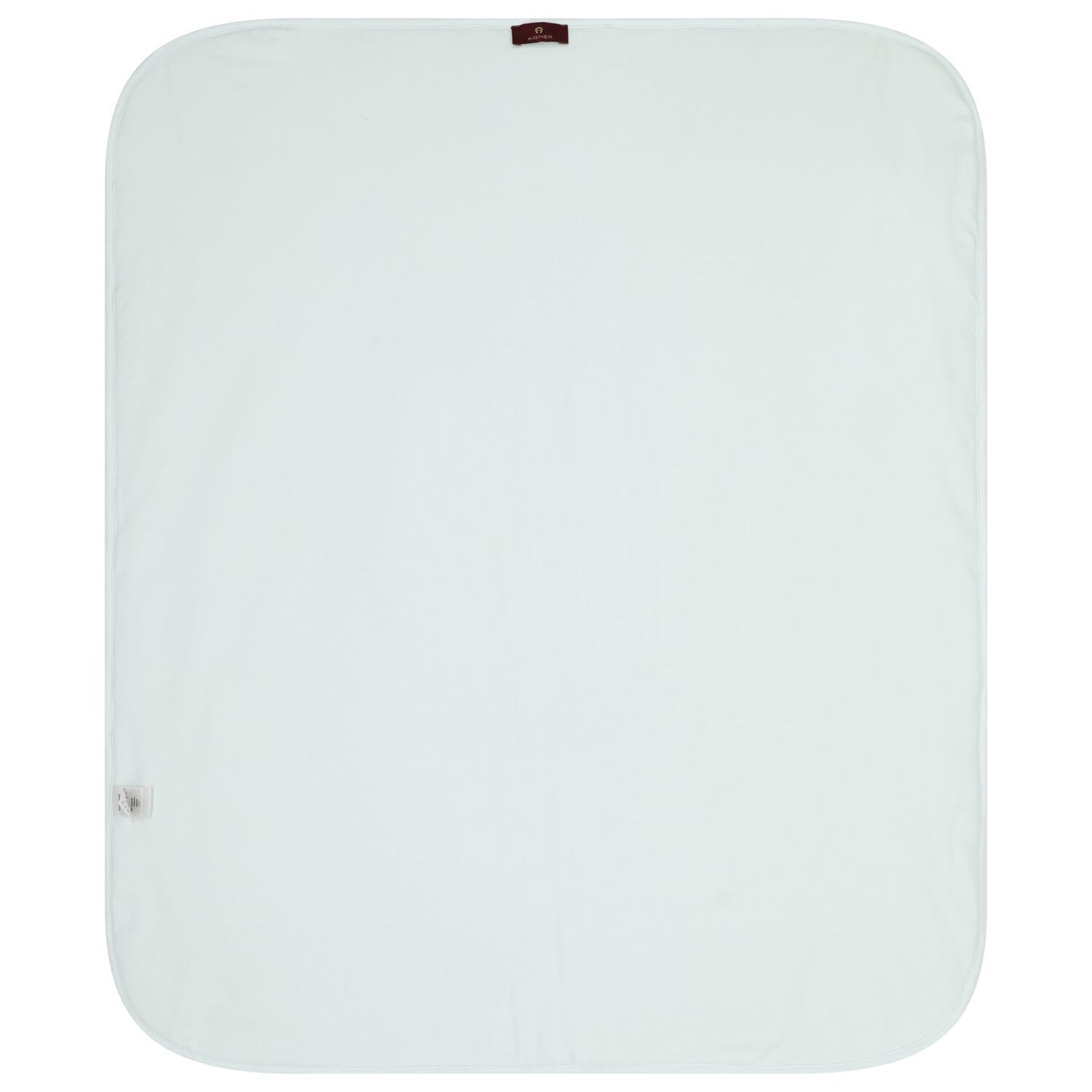 Baby Boys White & Blue Teddy Bear Blanket, 2, hi-res