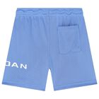 Boys Blue Jordan Logo Shorts, 1, hi-res