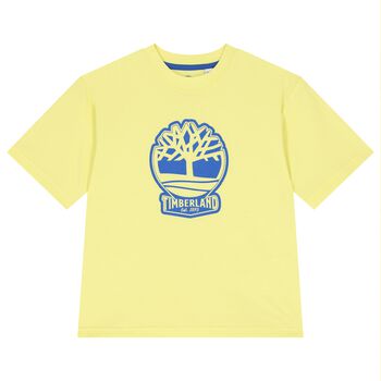 Boys Yellow Logo T-Shirt