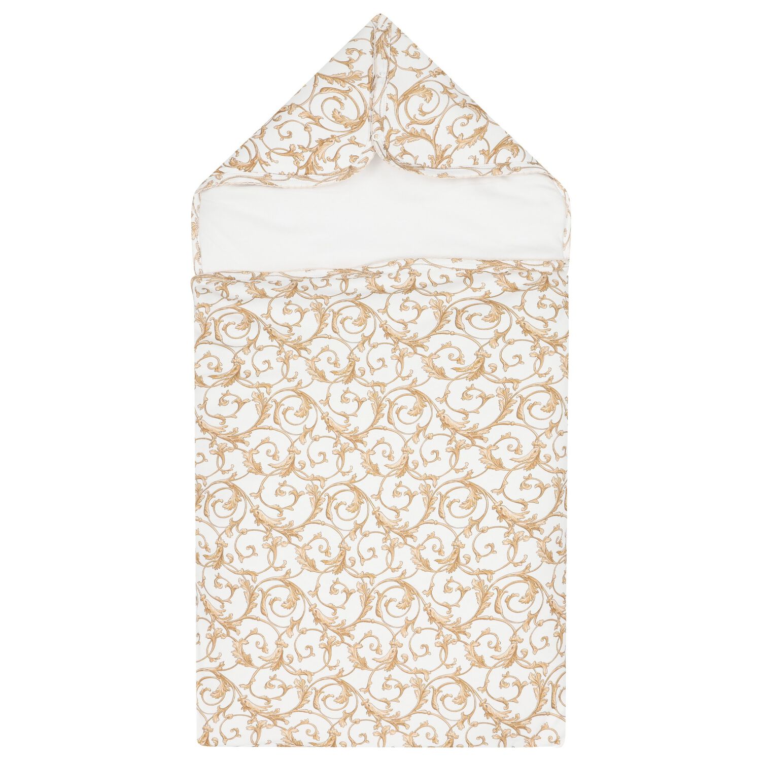 مدس اطفال باللون الابيض والذهبي , 1, hi-res