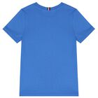 Boys Blue Logo T-Shirt, 2, hi-res