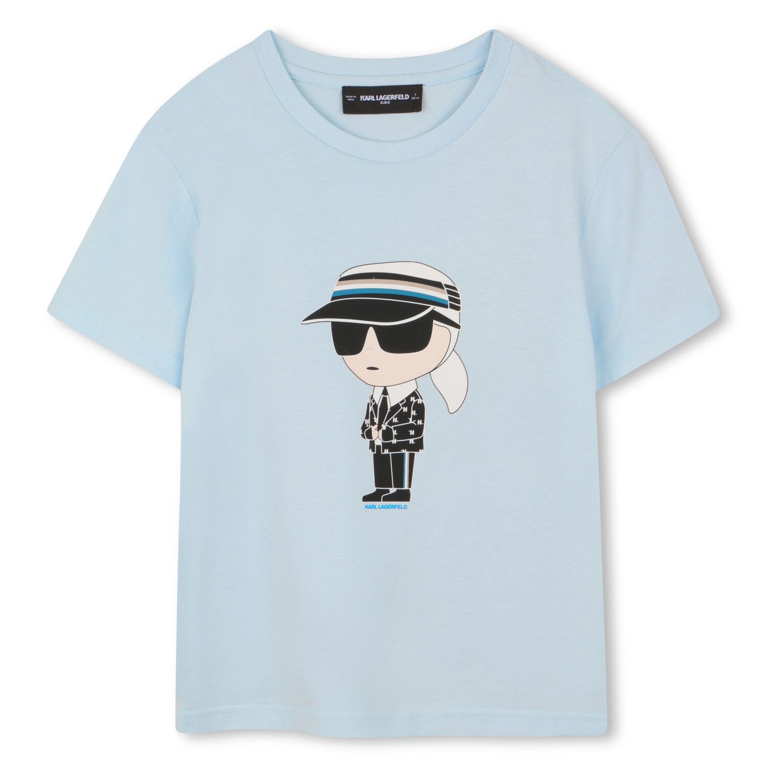 Boys Blue Logo T-Shirt, 3, hi-res