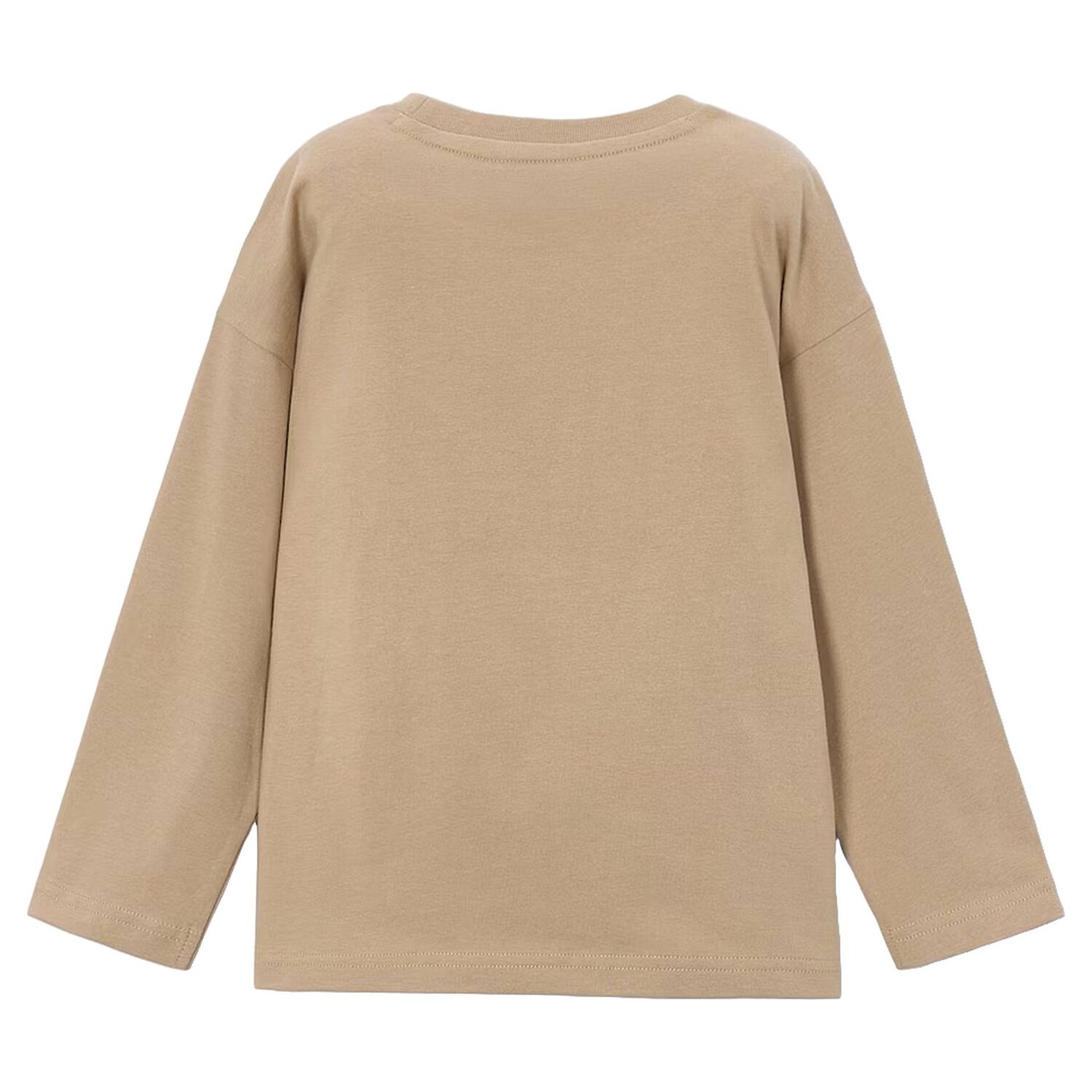 Boys Beige Formula 1 Car Long Sleeve Top, 1, hi-res