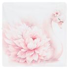 Baby Girls White & Pink Swan Babygrow Set, 1, hi-res