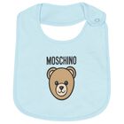 Blue Teddy Bear Logo Hat & Bib Gift Set, 4, hi-res