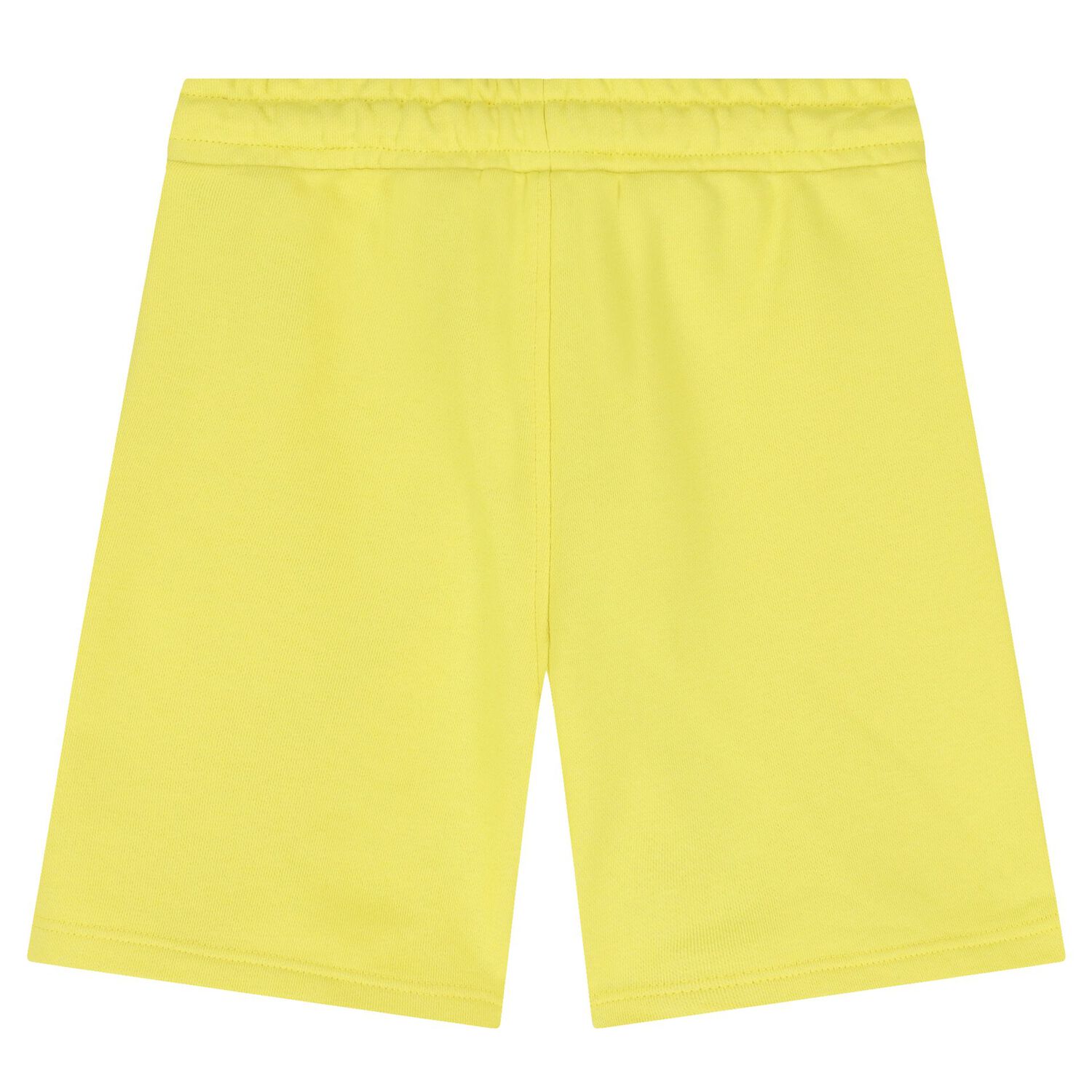 Boys Yellow Logo Shorts, 1, hi-res
