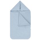 Boys Blue Hooded Baby Nest, 2, hi-res