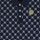 تيشيرت بولو بالشعار باللون الكحلي للأولاد, 1, hi-res