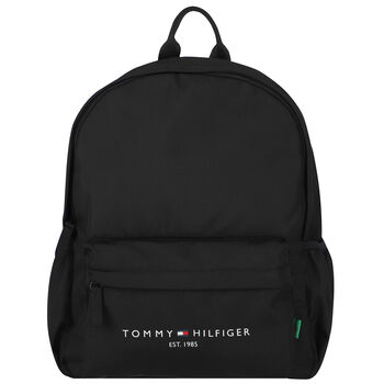 Black Logo Backpack