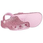 Girls Pink Glitter Classic Clogs Sandals , 1, hi-res