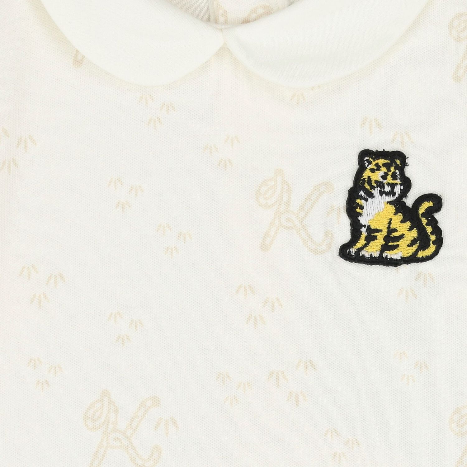 Ivory Tiger Logo Babygrow Gift Set, 1, hi-res