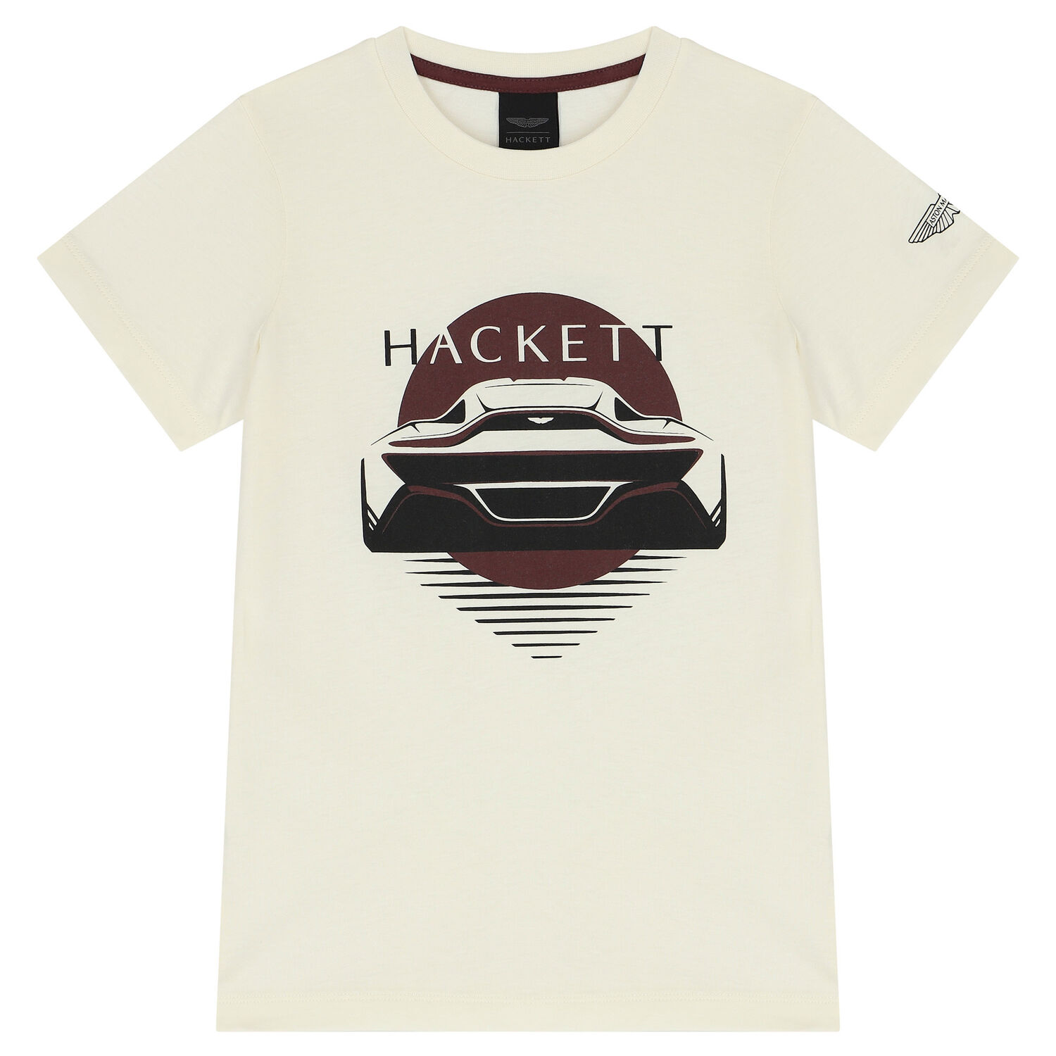 Boys Ivory Logo T-Shirt, 1, hi-res